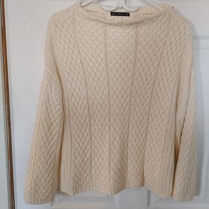 Creme Knot Sweater